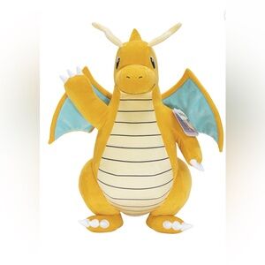 Nwt Pokémon Dragonite 24" Jumbo Plush original Jazwares